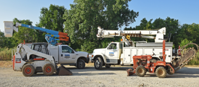 Just a few of the pieces of equipment we have at our disposal to provide a wide range of services al